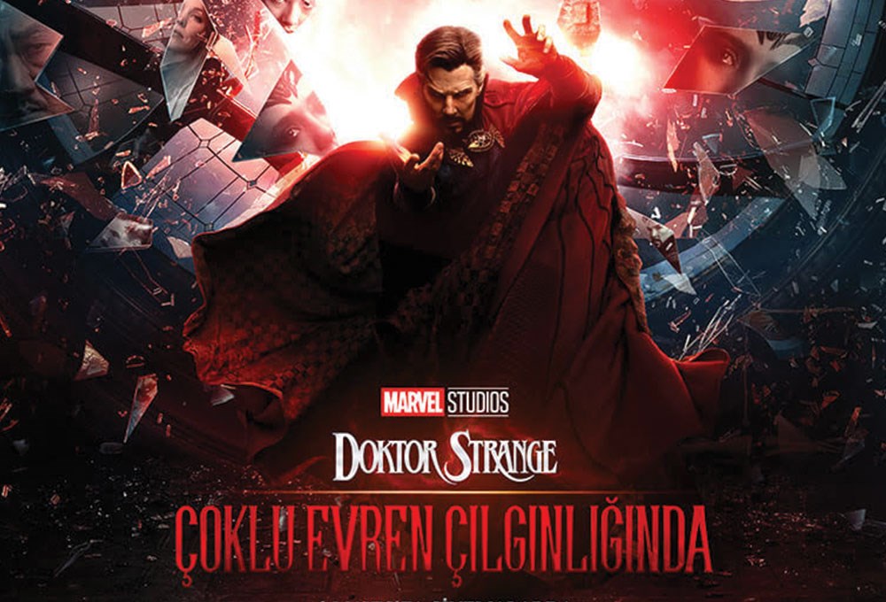 ‘Doktor Strange Çoklu Evren Çılgınlığında’ filminin afişi ve fragmanı görücüye çıktı