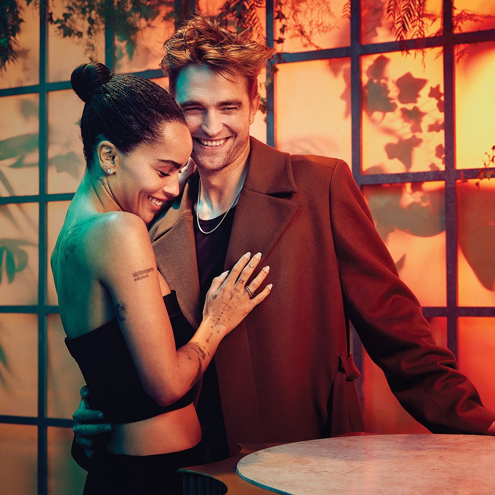 ‘The Batman’in yıldızları Robert Pattinson ve Zoe Kravitz, Entertainment Weekly için poz verdi