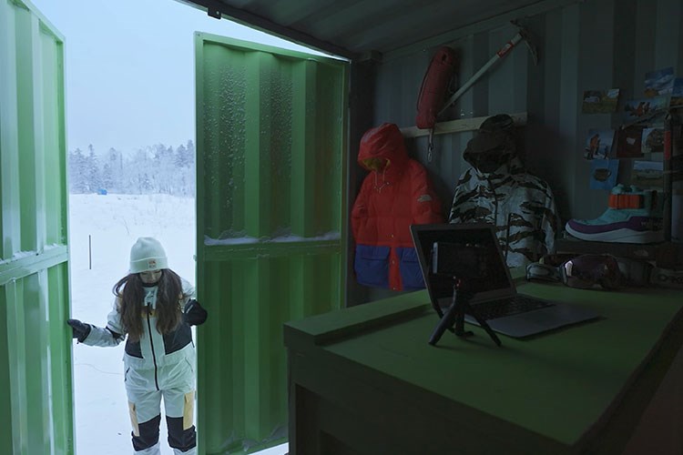 The North Face, -30 derecede pop-up mağaza açtı