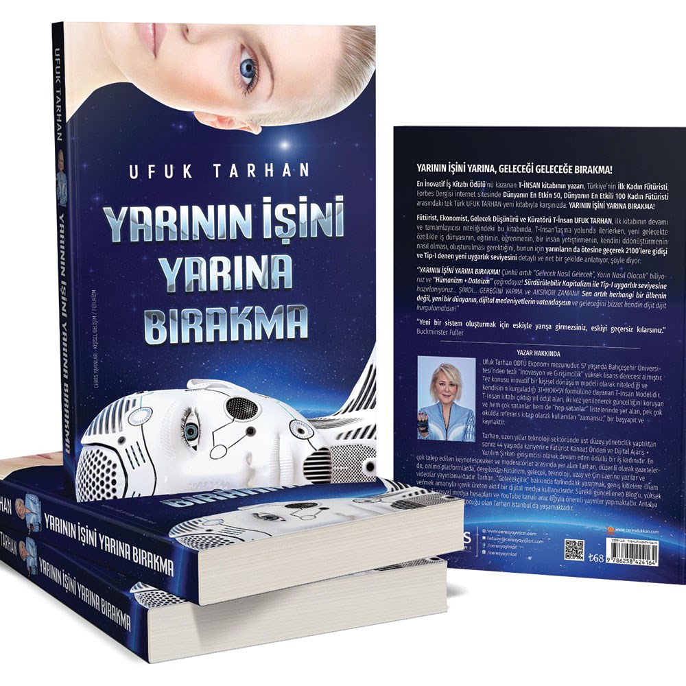 Fütürist Ufuk Tarhan’dan yeni kitap: ‘Yarının İşini Yarına Bırakma’