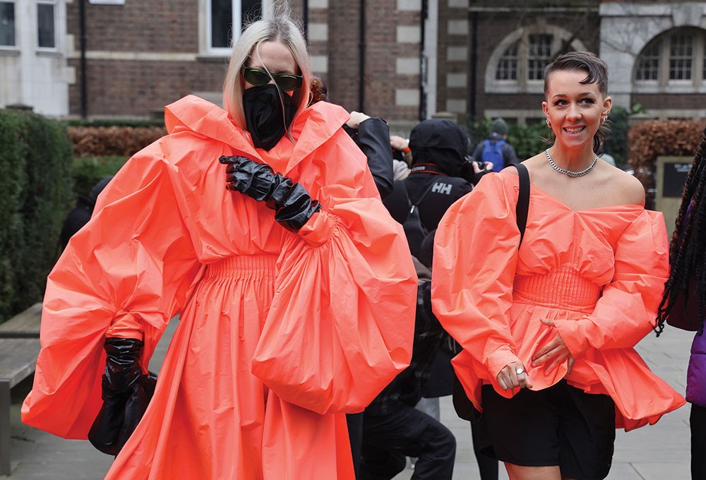 Londra Moda Haftası’ndan sokak stilleri