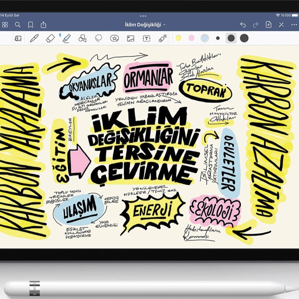 iPad’de Notlar ve Apple Pencil ile daha fazlasını yapın