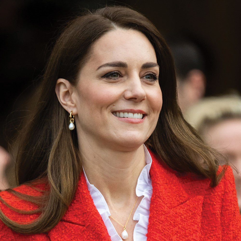 Kate Middleton, küpeleriyle Danimarka’yı onurlandırdı