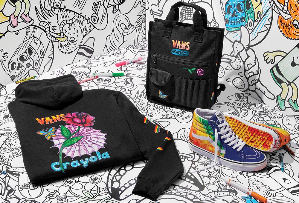 Vans ve Crayola, yaratıcılığı eğlenceli bir koleksiyonla kutluyor