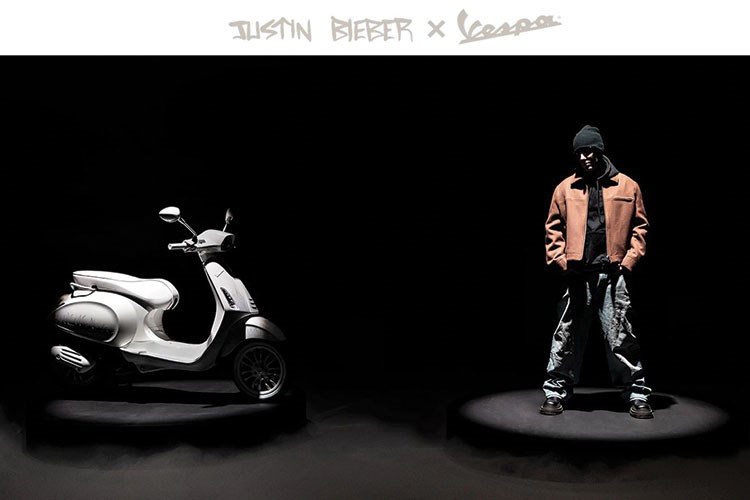 Justin Bieber, Vespa tasarladı!