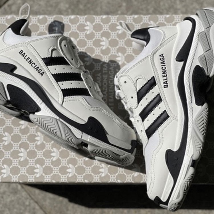 Balenciaga’nın Triple S spor ayakkabısına Adidas yorumu