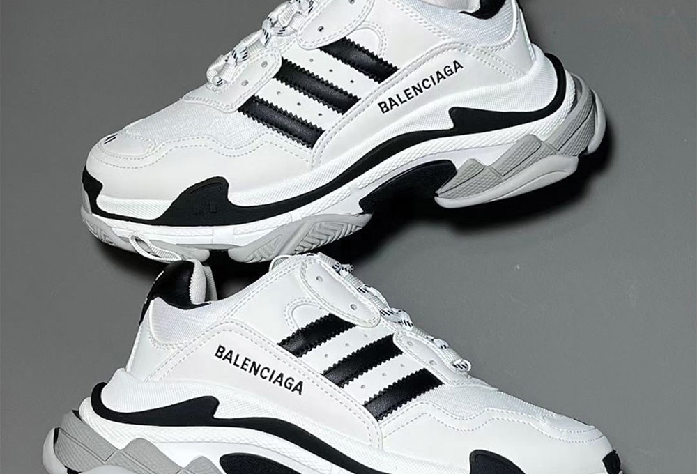 Balenciaga’nın Triple S spor ayakkabısına Adidas yorumu
