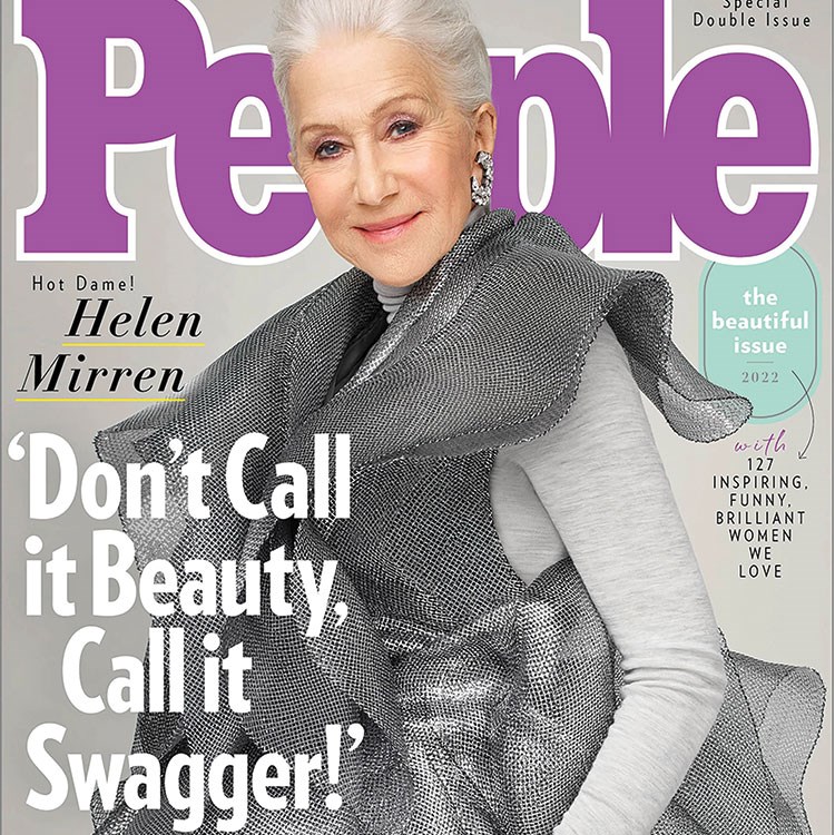 76 yaşındaki Helen Mirren People’ın ‘güzellik’ sayısına kapak oldu