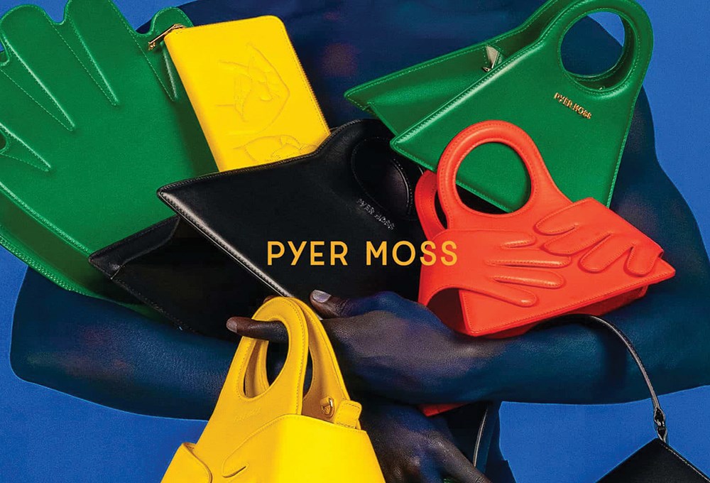 Pyer Moss, ilk çanta ve ayakkabı koleksiyonunu tanıttı