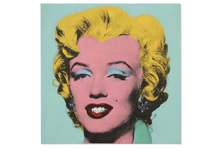 Andy Warhol'un Marilyn Monroe tablosu 195 milyon dolara satıldı!