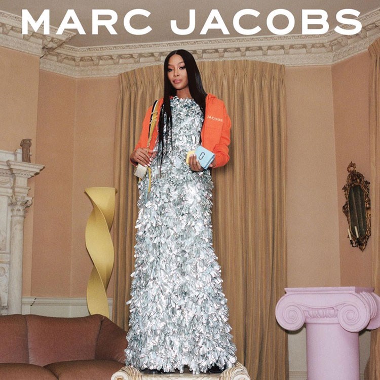 Naomi Campbell, Marc Jacobs'ın yeni kampanyasında başrol oynuyor