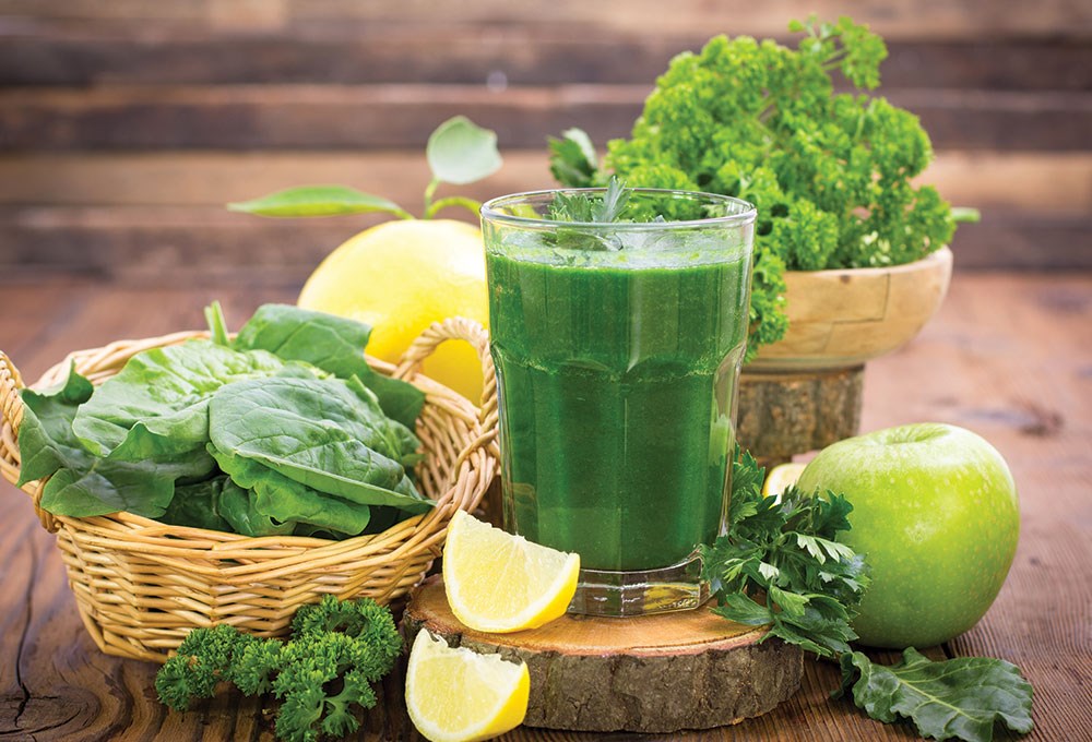 Sağlıklı yeşil içecek tarifi