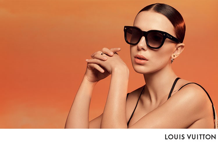 Louis Vuitton gözlük kampanyasının başrolünde Millie Bobby Brown var