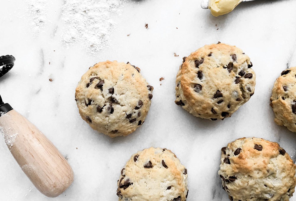 Çikolatalı Scone tarifi  