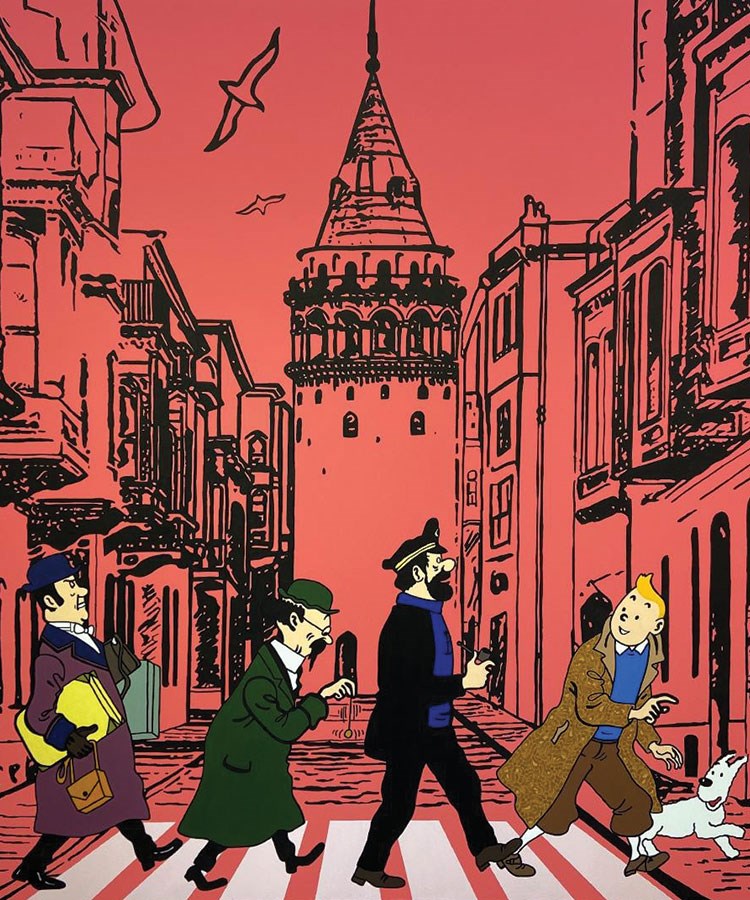 Tenten İstanbul’da sergisi RED art’ta