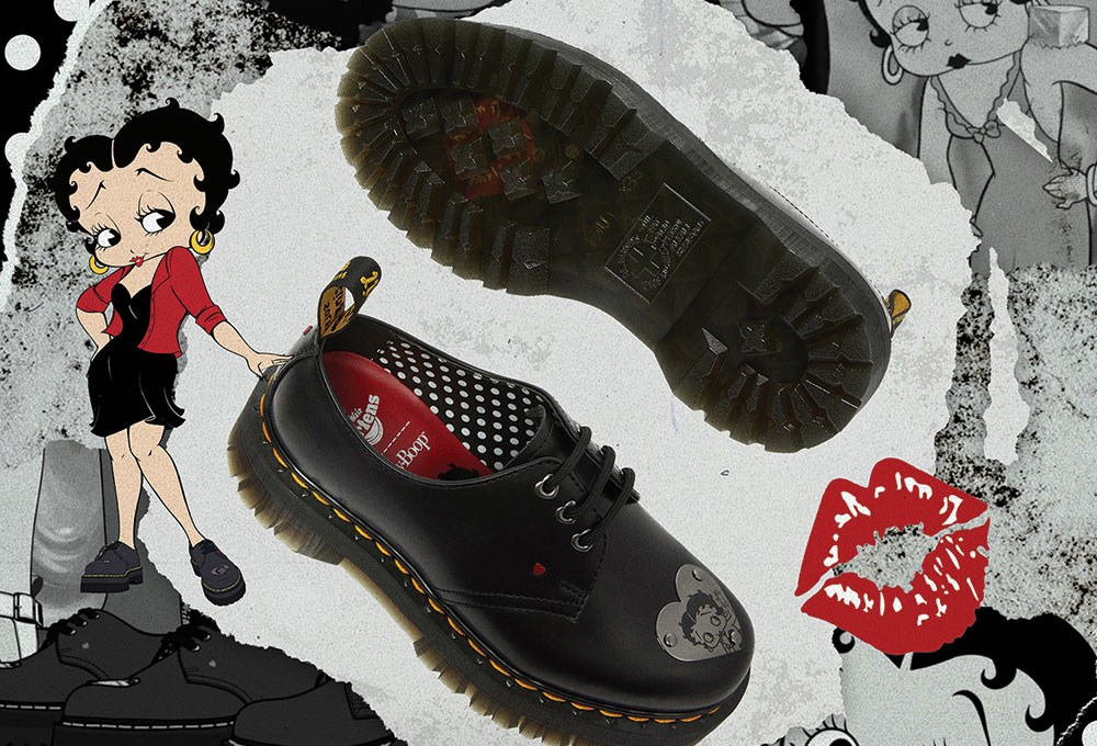 Betty Boop’un asi ruhu Dr. Martens’de hayat buldu