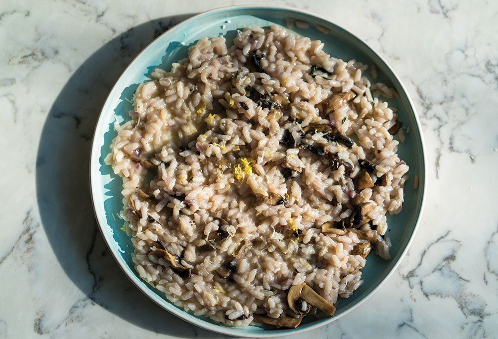 Mantarlı risotto tarifi