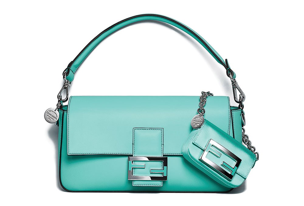 Fendi’nin ikonik Baguette çantasına Tiffany & Co. dokunuşu