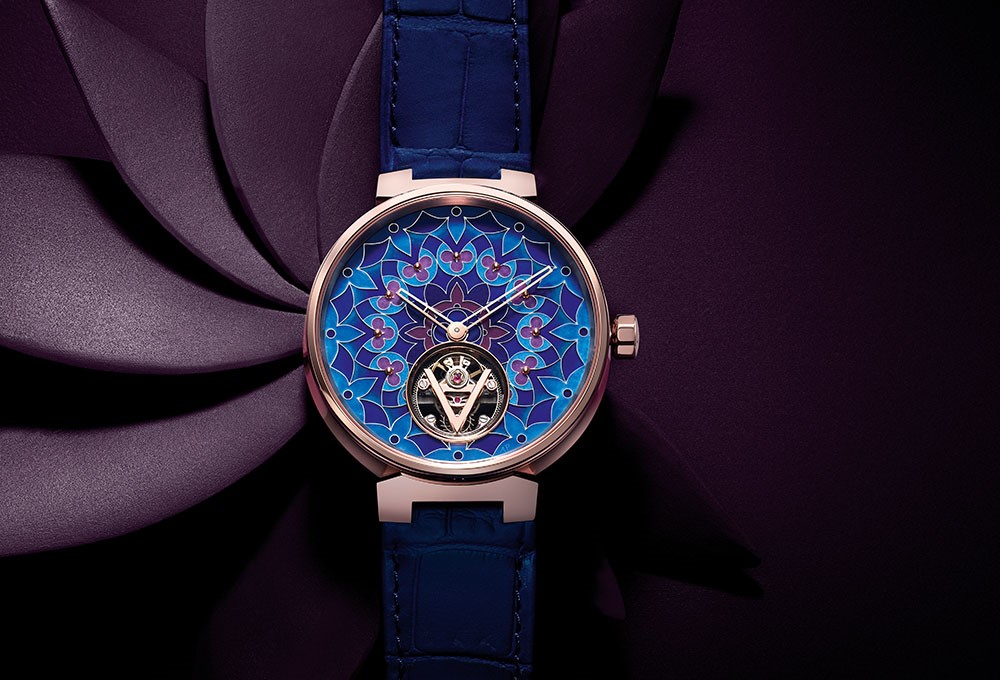 Louis Vuitton’dan sınırlı sayıda üretilen Tambour Moon Flying Tourbillon