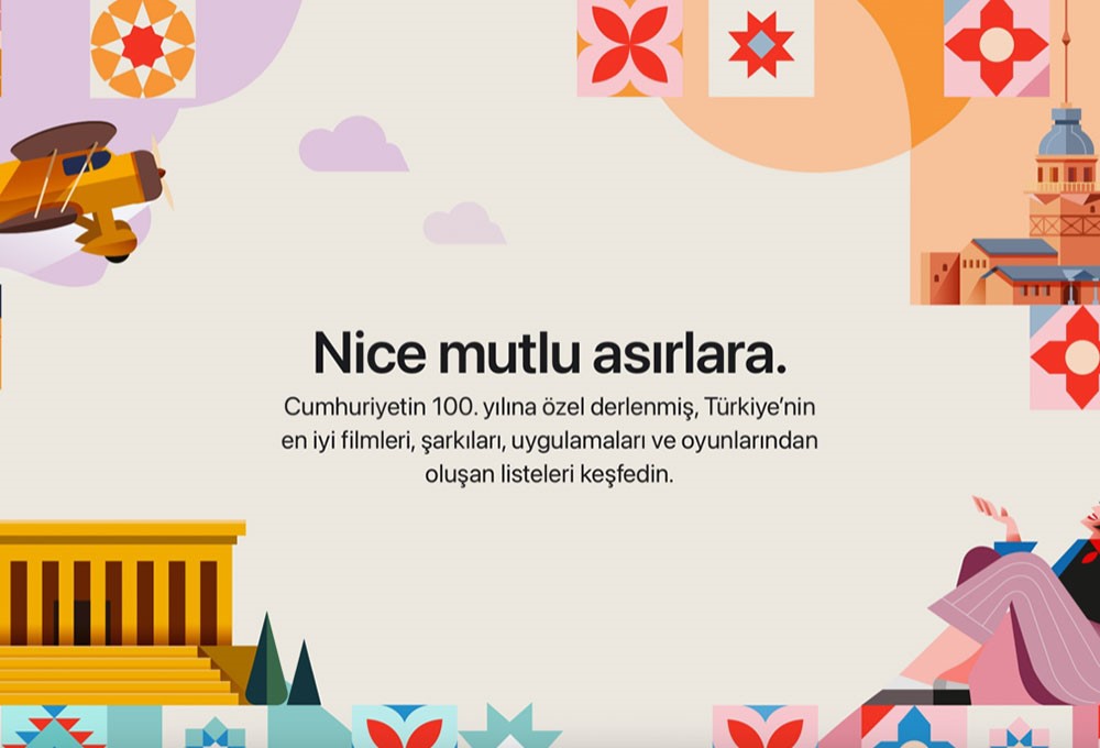 Apple’dan nice mutlu asırlara!