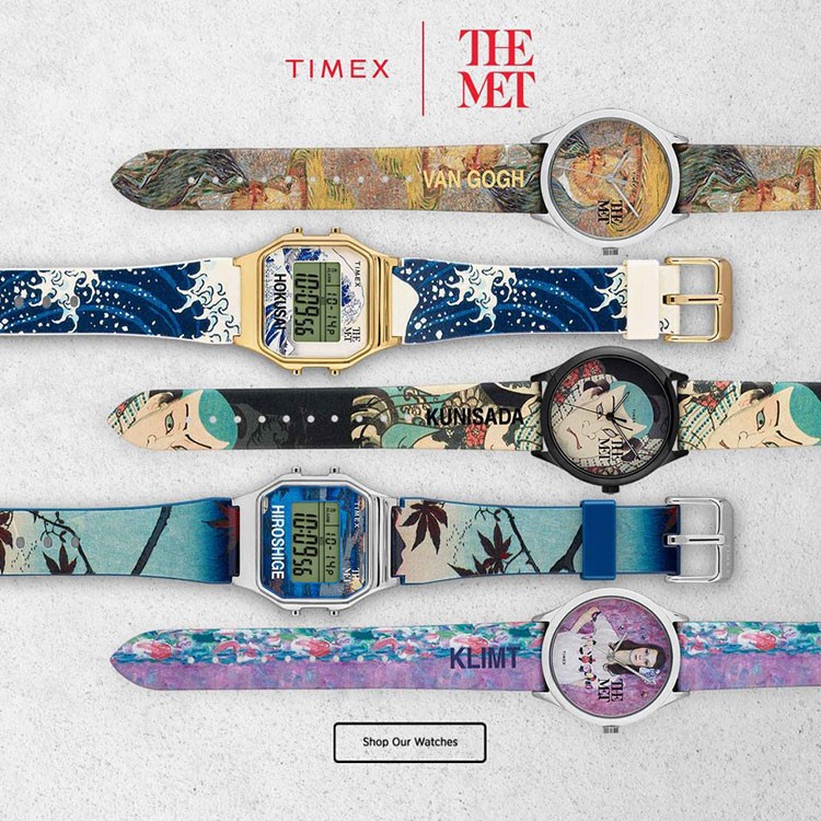Ünlü ressamların eserleri Timex saatlerinde hayat buldu