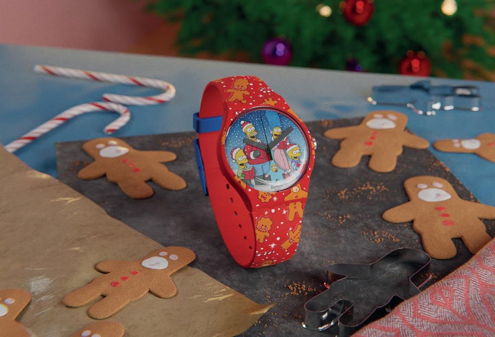 Swatch, Noel’i Simpson'lı iki yeni saatle kutluyor