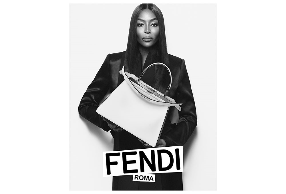 Fendi'in yeni reklam yüzü Naomi Campbell oldu
