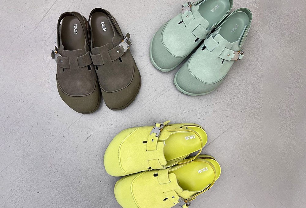 Dior X Birkenstock Tokio sandaletler 2023 yazı için renklendi