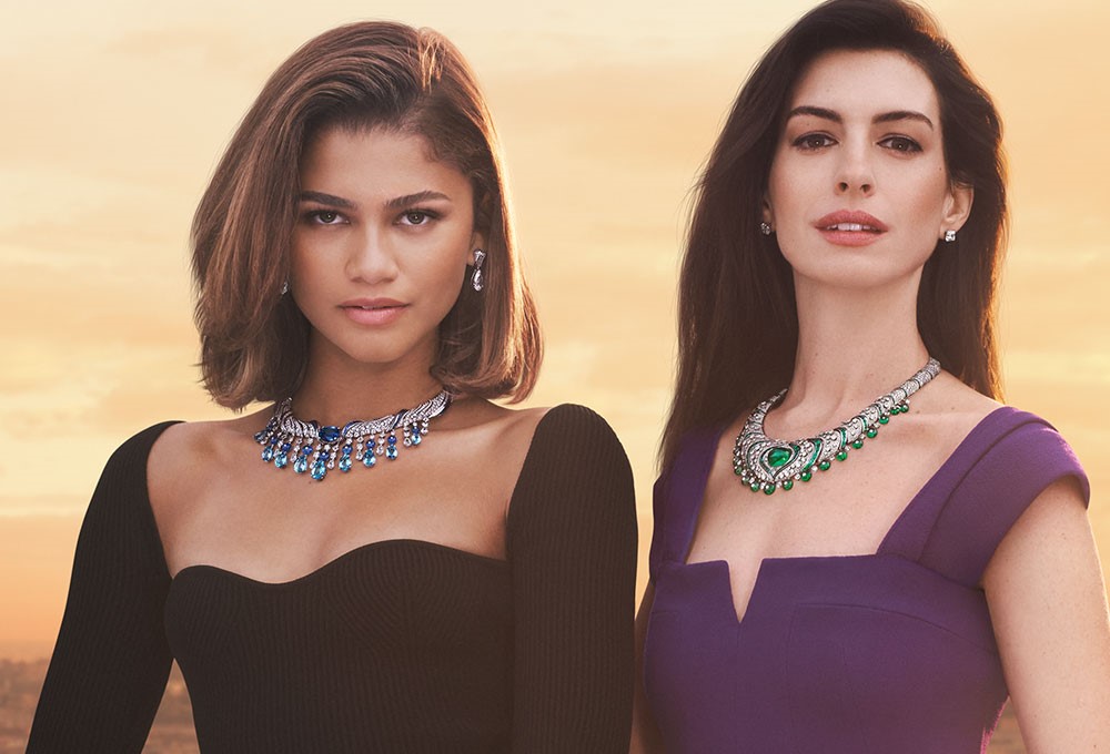 Anne Hathaway ve Zendaya, Bulgari’nin ‘Sonsuz İhtişam’ kampanyası için buluştu