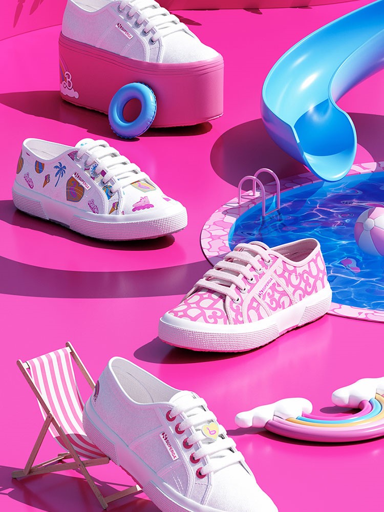 Superga X Barbie iş birliği ayakları pembeye boyuyor