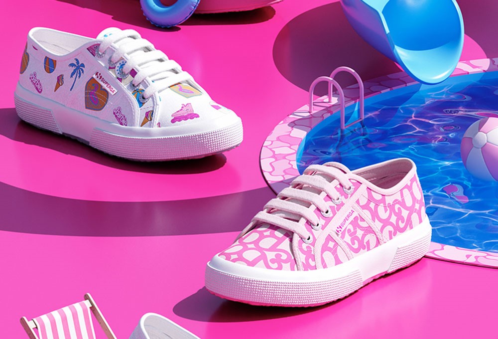 Superga X Barbie iş birliği ayakları pembeye boyuyor