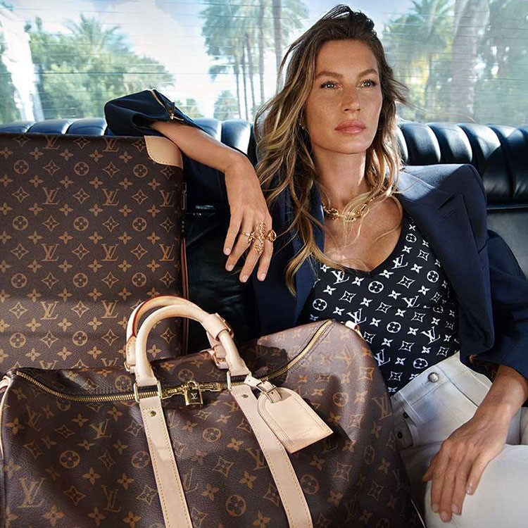 Louis Vuitton valiz koleksiyonunun yıldızı Gisele Bundchen