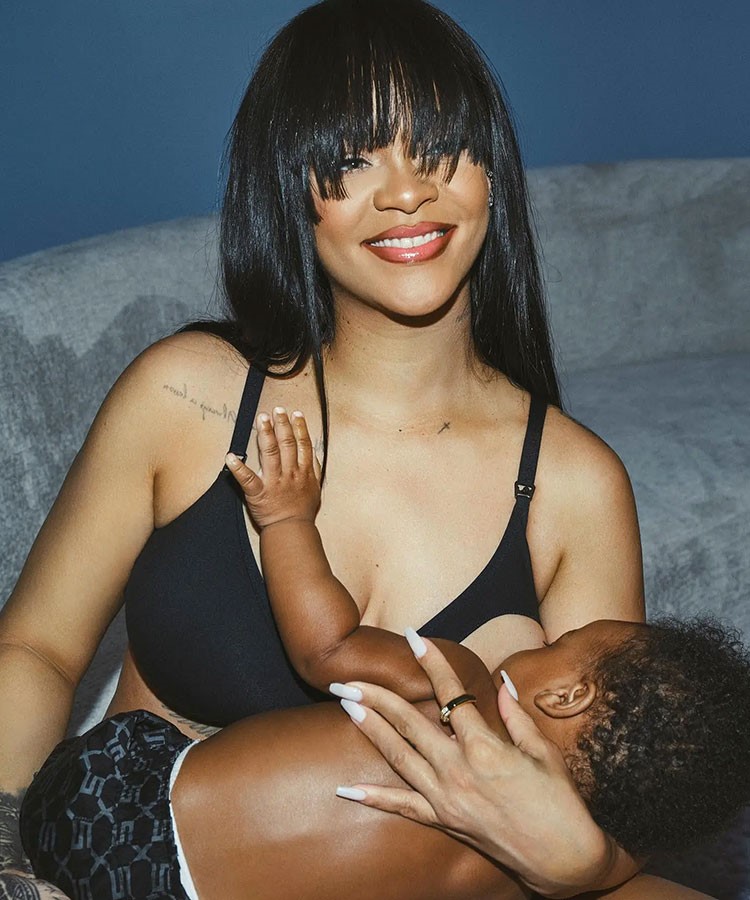 Rihanna, anneler ve anne adayları için iç çamaşırı koleksiyonu çıkardı