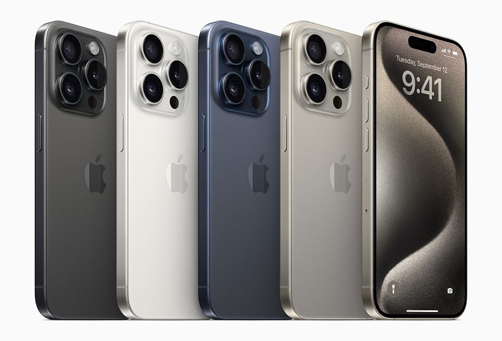 iPhone 15 Pro ve iPhone 15 Pro Max’ çok daha güçlü ve hafif