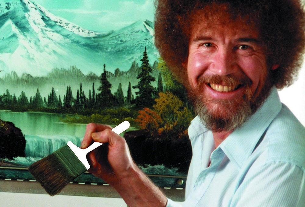 Bob Ross'un ilk TV tablosu 9.85 milyon dolara satışa çıktı