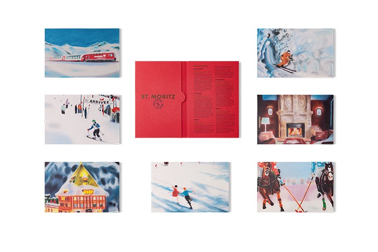 Louis Vuitton ‘Winter Resorts’ Şehir Rehberi Seti için kayak pistlerine çıkıyor