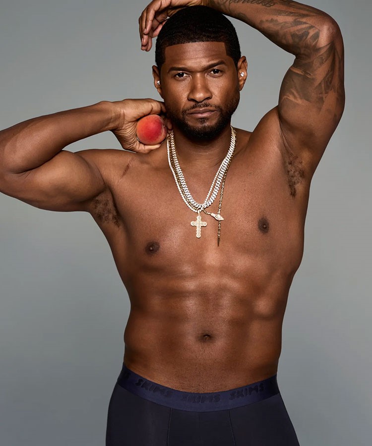 SKIMS'in yeni yüzü ünlü R&B müzisyeni Usher