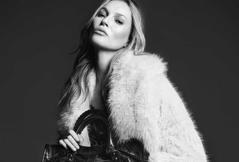 Balenciaga Le City çanta Kate Moss ile geri dönüyor