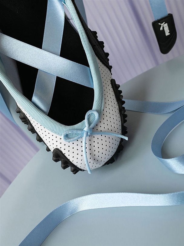 Puma’nın ünlü Mostro modeli, bale ayakkabısı olarak yeniden yorumlandı