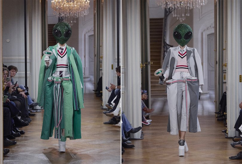 Thom Browne İlkbahar/Yaz 2026: Kozmik terzilik, avangart lüksle buluşuyor  