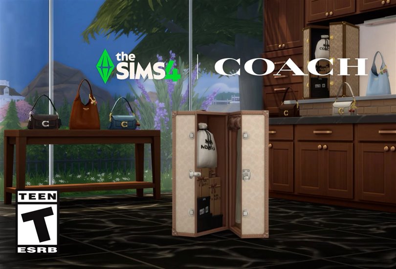 Coach, ‘The Sims 4’ oyun platformunda yeni bir koleksiyon piyasaya sürdü