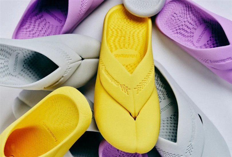 Havaianas, ikonik parmak arası terliğini 3D baskıyla kapalı burunlu bir terliğe dönüştürdü