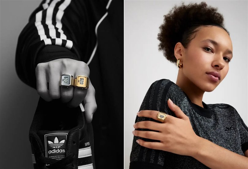 Adidas Originals, yüzük şeklindeki kol saati Digital Two Ring’i tanıttı